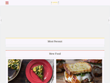 Tablet Screenshot of foodfamilyandfun.com